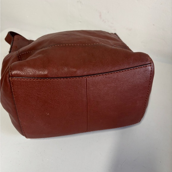 FRYE Leather Side Pocket Boho Purse - Picture 6 of 8